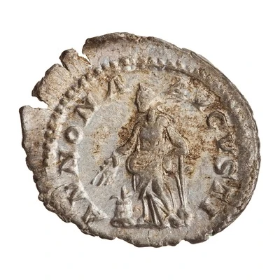 Denarius - Elagabalus ANNONA AVGVSTI; Annona back