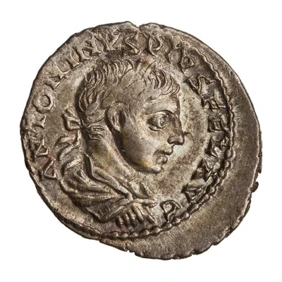 Denarius - Elagabalus CONSVL II; Aequitas front