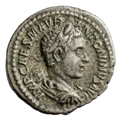 Denarius - Elagabalus FIDES EXERCITVS; Fides front