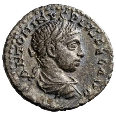 Denarius - Elagabalus HILARITAS AVG; Hilaritas front