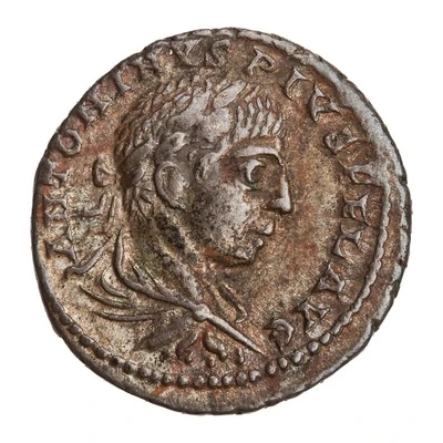 Denarius - Elagabalus HILARITAS AVG; Hilaritas front