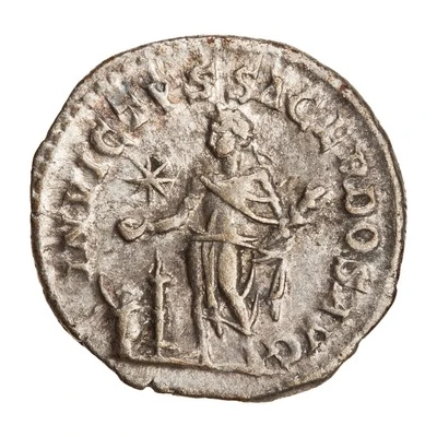 Denarius - Elagabalus INVICTVS SACERDOS AVG back