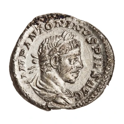 Denarius - Elagabalus P M TR P IIII COS III P P; Providentia front