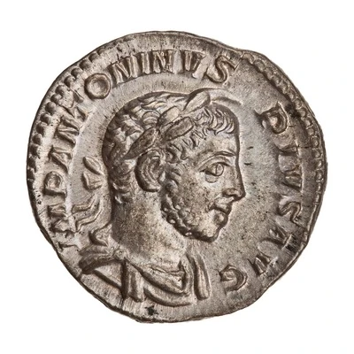 Denarius - Elagabalus P M TR P IIII COS III P P front