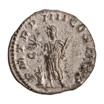 Denarius - Elagabalus P M TR P IIII COS III P P back