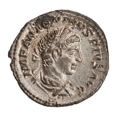 Denarius - Elagabalus PAX AVGVSTI; Pax front