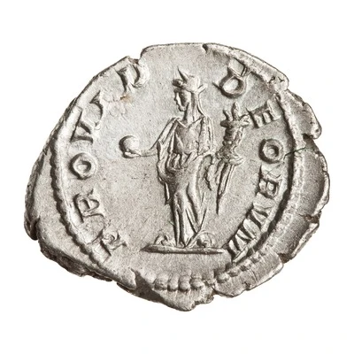 Denarius - Elagabalus PROVID DEORVM; Providentia back