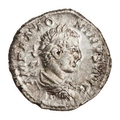 Denarius - Elagabalus PROVID DEORVM; Providentia front