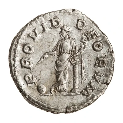 Denarius - Elagabalus PROVID DEORVM; Providentia back