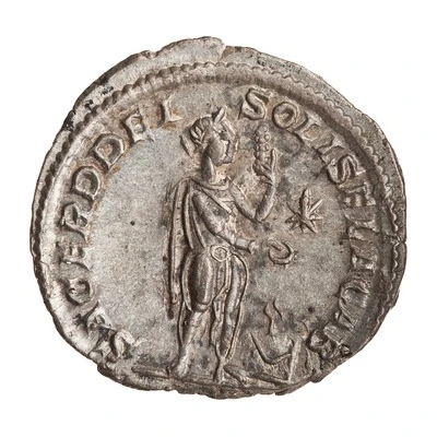 Denarius - Elagabalus SACERD DEI SOLIS ELAGAB back