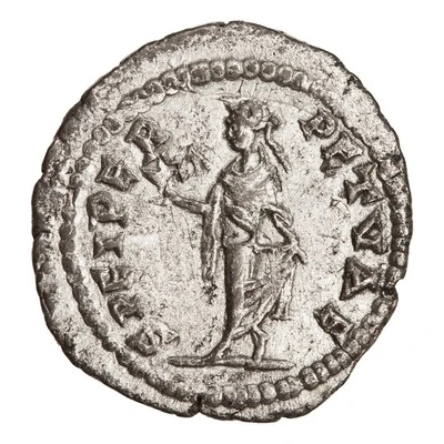 Denarius - Elagabalus SPEI PERPETVAE; Spes back