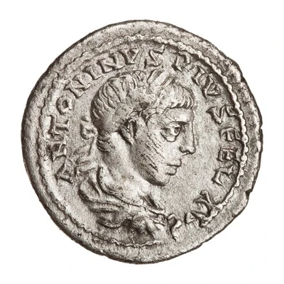 Denarius - Elagabalus VOTA PVBLICA front