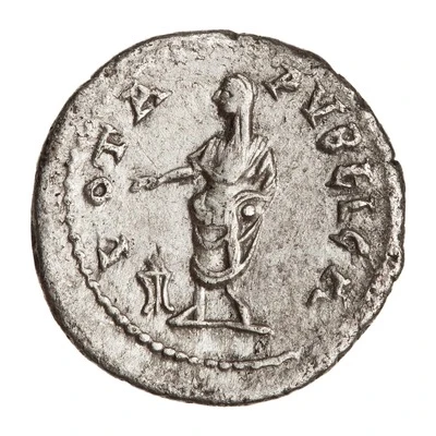 Denarius - Elagabalus VOTA PVBLICA back