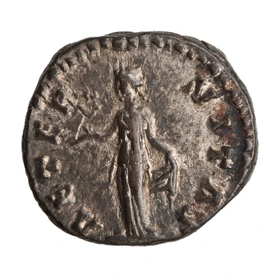 Denarius - Faustina the Elder AETERNITAS; Aeternitas back