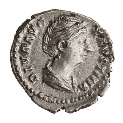 Denarius - Faustina the Elder AETERNITAS; Venus front