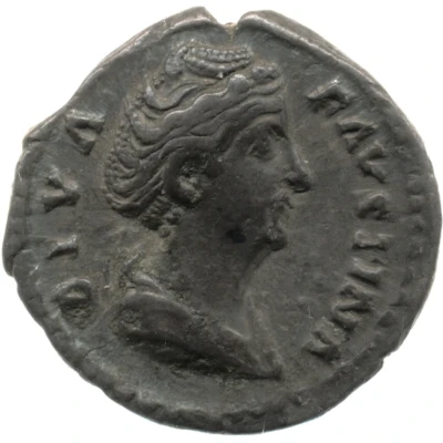 Denarius - Faustina the Elder AETERNITAS; Venus front