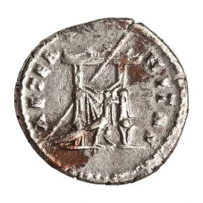 Denarius - Faustina the Elder AETERNITAS back