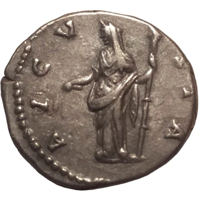 Denarius - Faustina the Elder AVGVSTA; Ceres back