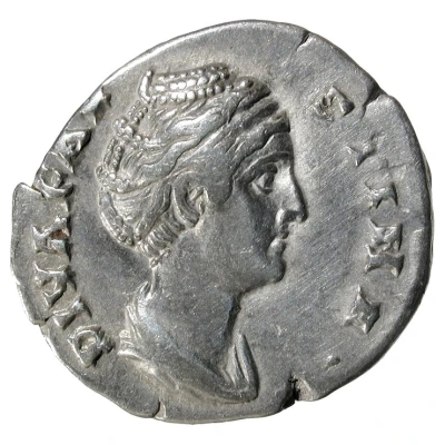 Denarius - Faustina the Elder AVGVSTA; Juno front