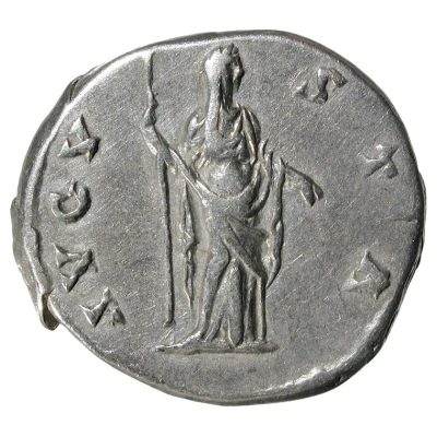 Denarius - Faustina the Elder AVGVSTA; Juno back
