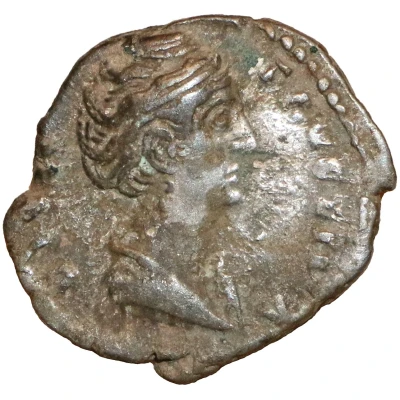 Denarius - Faustina the Elder AVGVSTA; Pietas front