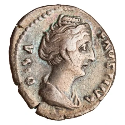 Denarius - Faustina the Elder AVGVSTA front