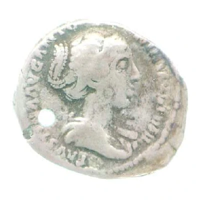 Denarius - Faustina the Elder CONCORDIA AVG; Concordia front