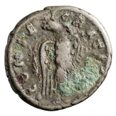 Denarius - Faustina the Elder CONSECRATIO back