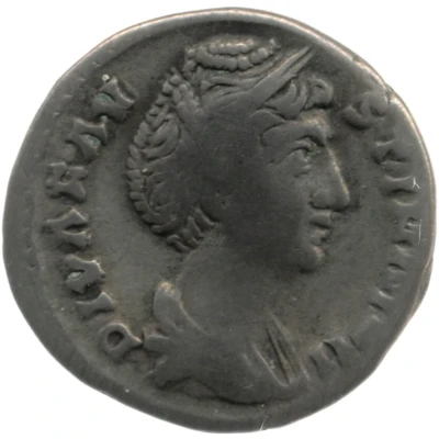 Denarius - Faustina the Elder COS IIII; Salus front