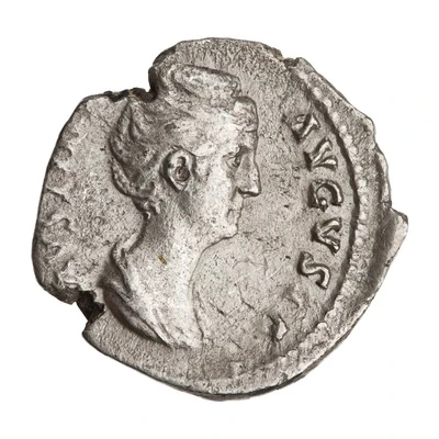 Denarius - Faustina the Elder IVNONI REGINAE front