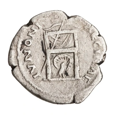 Denarius - Faustina the Elder IVNONI REGINAE back