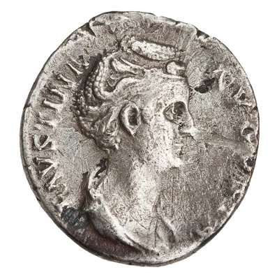 Denarius - Faustina the Elder IVNONI REGINAE front