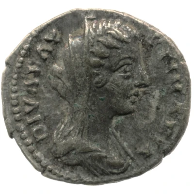 Denarius - Faustina the Younger AETERNITAS; Aeternitas front