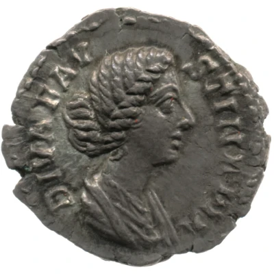 Denarius - Faustina the Younger AETERNITAS; Aeternitas front