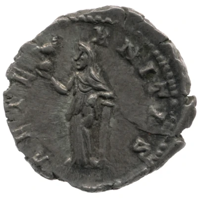 Denarius - Faustina the Younger AETERNITAS; Aeternitas back