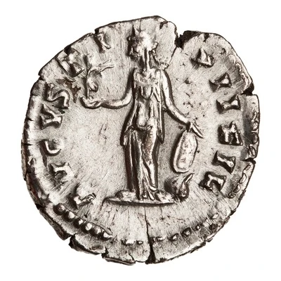Denarius - Faustina the Younger AVGVSTI PII FIL; Venus and Victory back