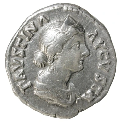 Denarius - Faustina the Younger CERES; Ceres front