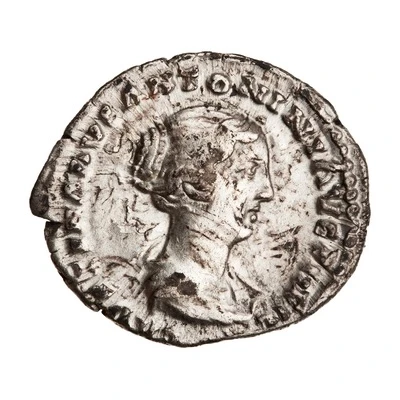 Denarius - Faustina the Younger CONCORDIA; Concordia front