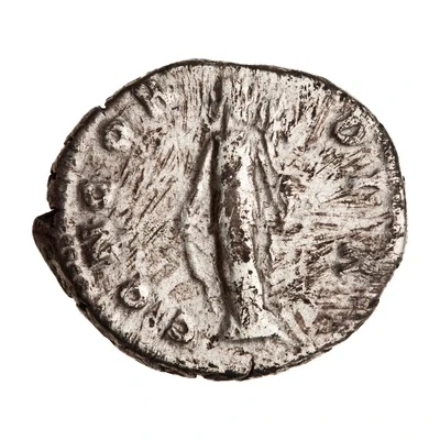 Denarius - Faustina the Younger CONCORDIA; Concordia back