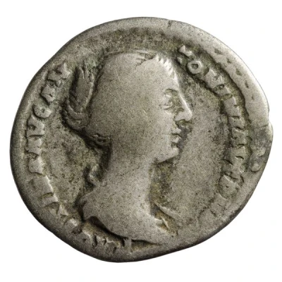 Denarius - Faustina the Younger CONCORDIA; Concordia front