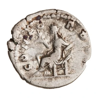 Denarius - Faustina the Younger CONCORDIA; Concordia back