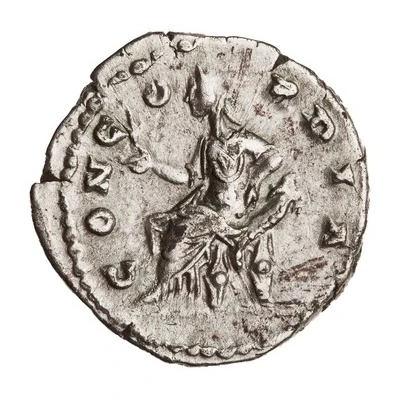 Denarius - Faustina the Younger CONCORDIA; Concordia back