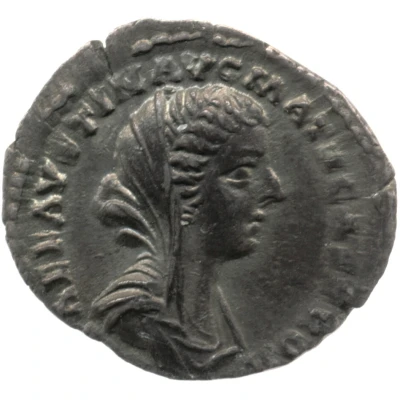Denarius - Faustina the Younger CONSECRATIO front