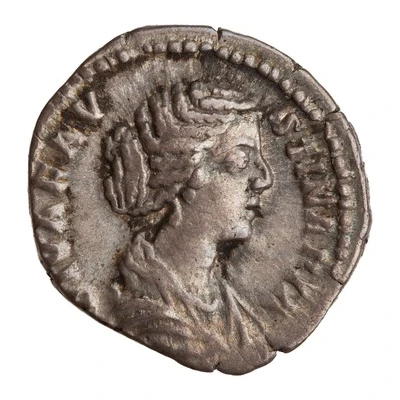 Denarius - Faustina the Younger CONSECRATIO front