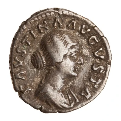 Denarius - Faustina the Younger FECVND AVGVSTAE; Fecunditas front