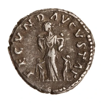Denarius - Faustina the Younger FECVND AVGVSTAE; Fecunditas back