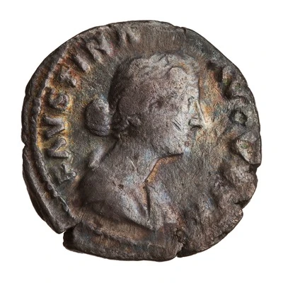 Denarius - Faustina the Younger FECVNDITAS; Fecunditas front