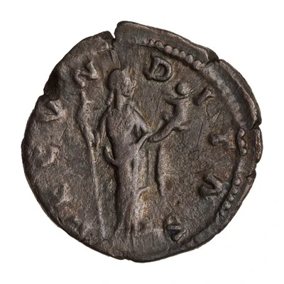 Denarius - Faustina the Younger FECVNDITAS; Fecunditas back