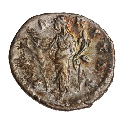 Denarius - Faustina the Younger HILARITAS; Hilaritas back