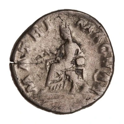Denarius - Faustina the Younger MATRI MAGNAE; Cybele back